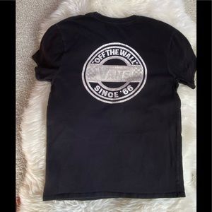 VANS Women’s Off The Wall Sporty Cute Tee Shirt Top